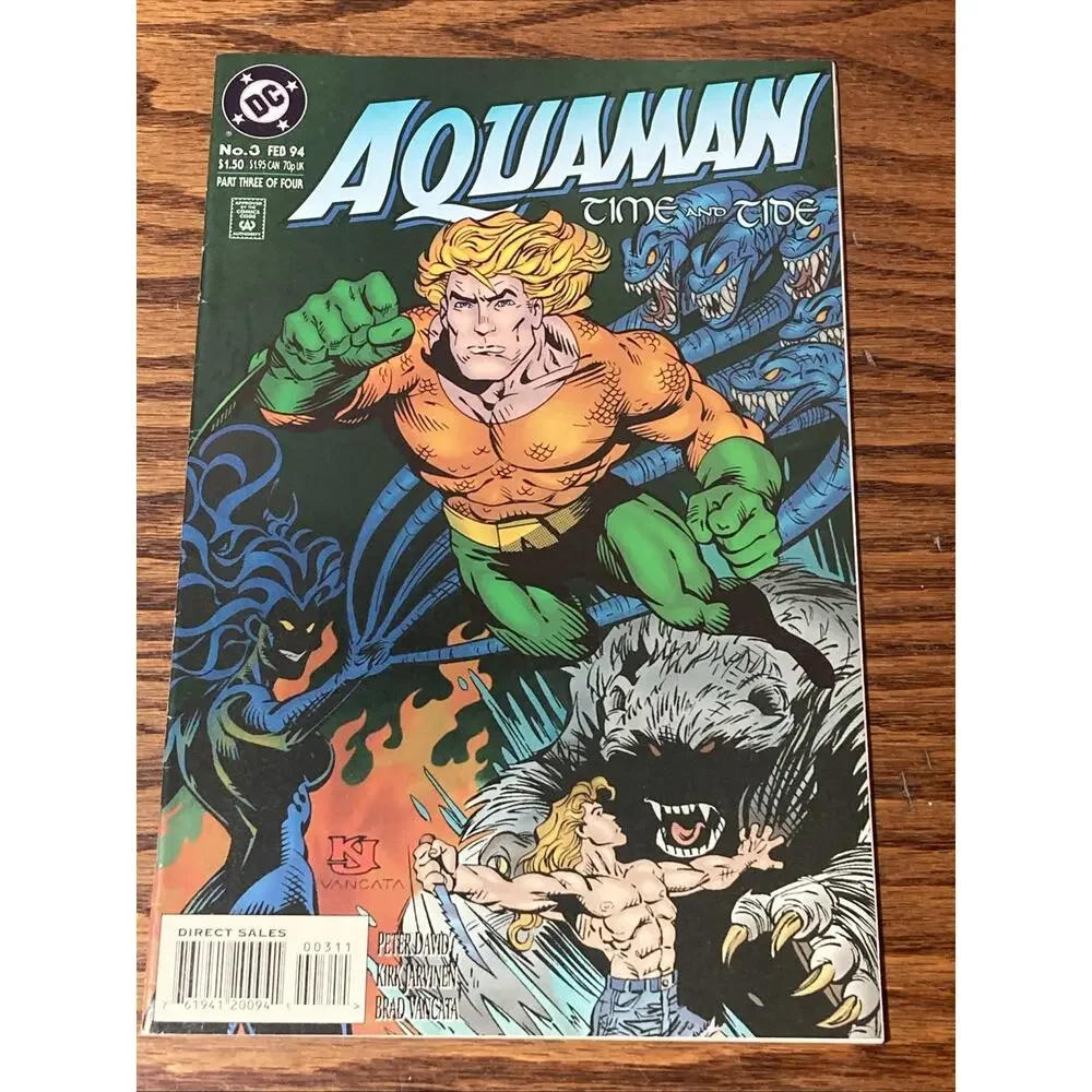 Aquaman #3 Time and Tide Feb 1994 DC Comics